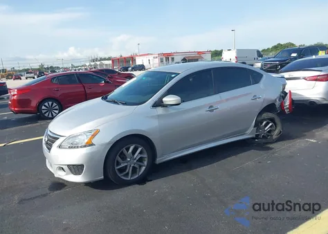 2014 Nissan Sentra Sr z USA, uszkodzony, nr VIN 3N1AB7AP8EY318015